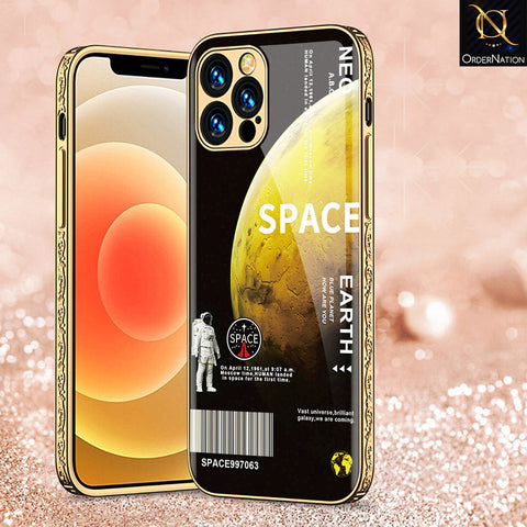 iPhone 14 Pro Cover - Limitless Series - Premium Electroplated Shutterproof Case Soft Silicon Borders Case
