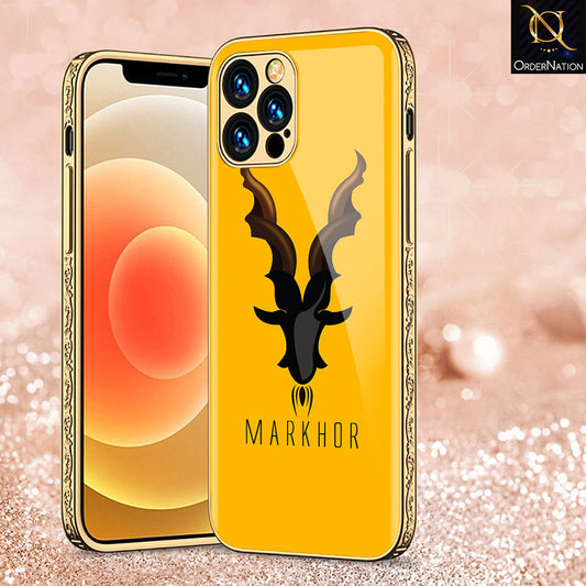 iPhone 15 Pro Max Cover - Markhor Series - Premium Electroplated Shutterproof Case Soft Silicon Borders Case