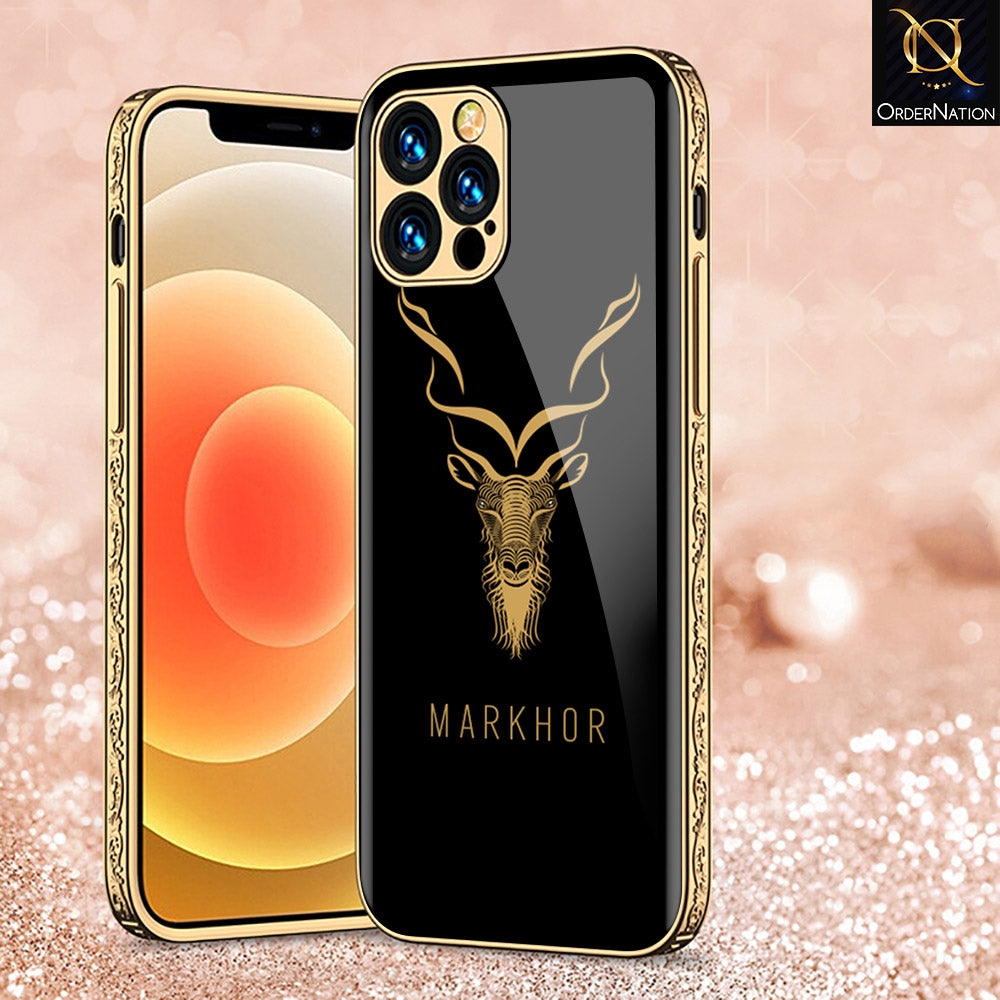 iPhone 15 Pro Max Cover - Markhor Series - Premium Electroplated Shutterproof Case Soft Silicon Borders Case (Fast Delivery)