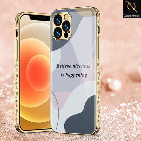 iPhone 14 Pro Max Cover - Happy Series - Premium Electroplated Shutterproof Case Soft Silicon Borders Case