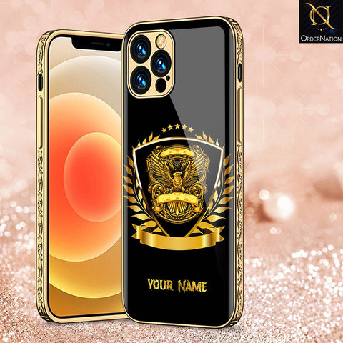 iPhone 15 Pro Max Cover - Gold Series - Premium Electroplated Shutterproof Case Soft Silicon Borders Case