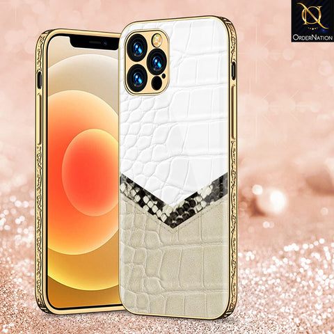 iPhone 15 Pro Max Cover - Printed Skins Series - Premium Electroplated Shutterproof Case Soft Silicon Borders Case