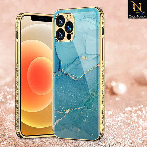 iPhone 14 Pro Cover - Mystic Marble Series - Premium Electroplated Shutterproof Case Soft Silicon Borders Case