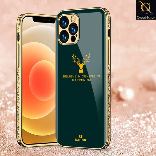 iPhone 14 Pro Max Cover - Nice Series - Premium Electroplated Shutterproof Case Soft Silicon Borders Case