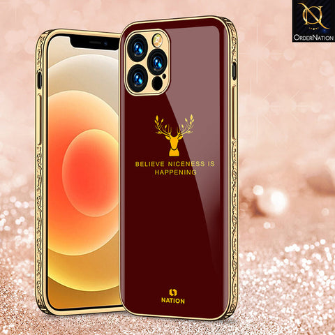 iPhone 15 Pro Cover - Nice Series - Premium Electroplated Shutterproof Case Soft Silicon Borders Case