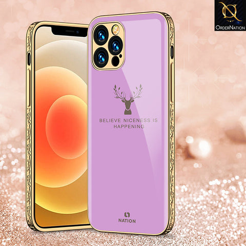 iPhone 15 Pro Cover - Nice Series - Premium Electroplated Shutterproof Case Soft Silicon Borders Case