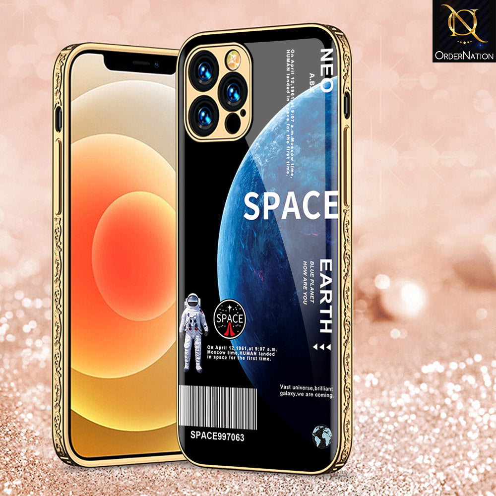 iPhone 14 Pro Cover - Limitless Series - Premium Electroplated Shutterproof Case Soft Silicon Borders Case