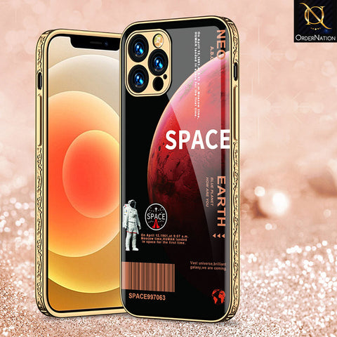 iPhone 14 Pro Cover - Limitless Series - Premium Electroplated Shutterproof Case Soft Silicon Borders Case