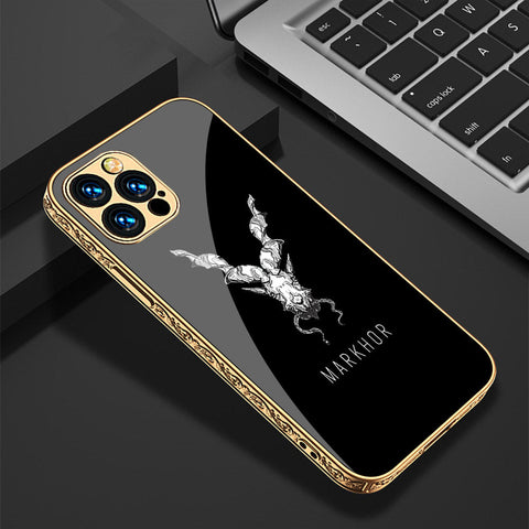iPhone 15 Pro Max Cover - Markhor Series - Premium Electroplated Shutterproof Case Soft Silicon Borders Case