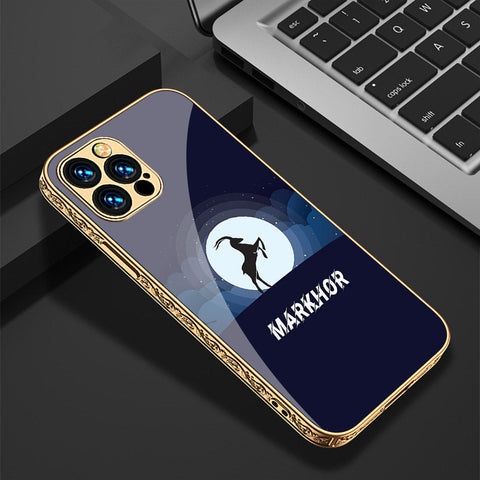 iPhone 15 Pro Max Cover - Markhor Series - Premium Electroplated Shutterproof Case Soft Silicon Borders Case