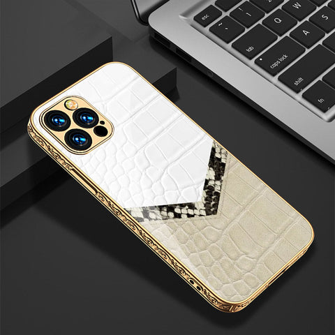 iPhone 15 Pro Max Cover - Printed Skins Series - Premium Electroplated Shutterproof Case Soft Silicon Borders Case