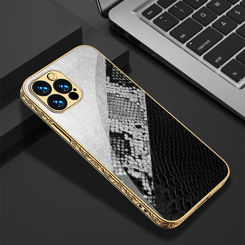 iPhone 14 Pro Max Cover - Printed Skins Series - Premium Electroplated Shutterproof Case Soft Silicon Borders Case
