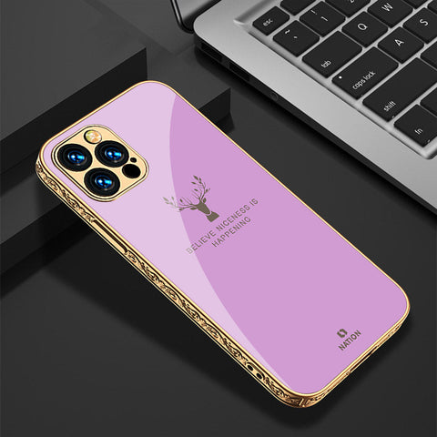 iPhone 15 Pro Cover - Nice Series - Premium Electroplated Shutterproof Case Soft Silicon Borders Case