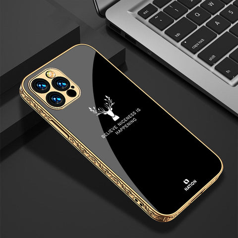 iPhone 15 Pro Cover - Nice Series - Premium Electroplated Shutterproof Case Soft Silicon Borders Case