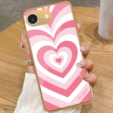 iPhone 16e - O'Nation Heartbeat Series - HQ Premium Shine Durable Golden Electroplate Case