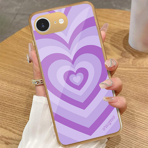 iPhone 16e - O'Nation Heartbeat Series - HQ Premium Shine Durable Golden Electroplate Case