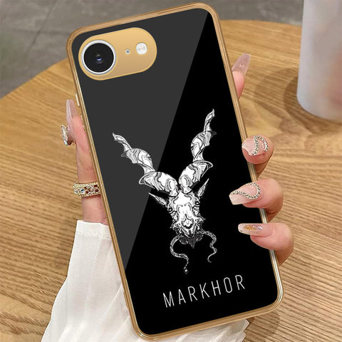 iPhone 16e - Markhor Series - HQ Premium Shine Durable Golden Electroplate Case