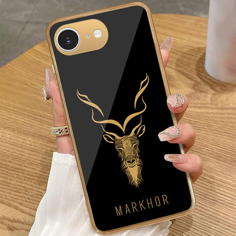 iPhone 16e - Markhor Series - HQ Premium Shine Durable Golden Electroplate Case