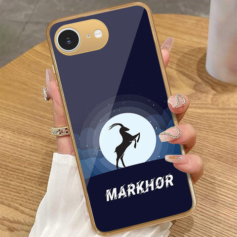 iPhone 16e - Markhor Series - HQ Premium Shine Durable Golden Electroplate Case