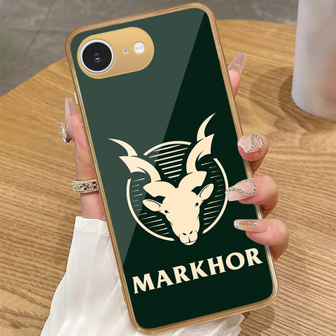 iPhone 16e - Markhor Series - HQ Premium Shine Durable Golden Electroplate Case