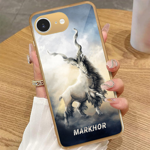 iPhone 16e - Markhor Series - HQ Premium Shine Durable Golden Electroplate Case
