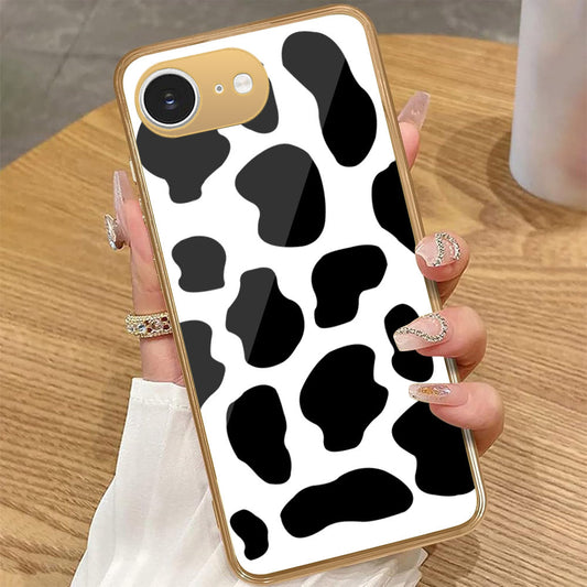 iPhone 16e - Vanilla Dream Series - HQ Premium Shine Durable Golden Electroplate Case