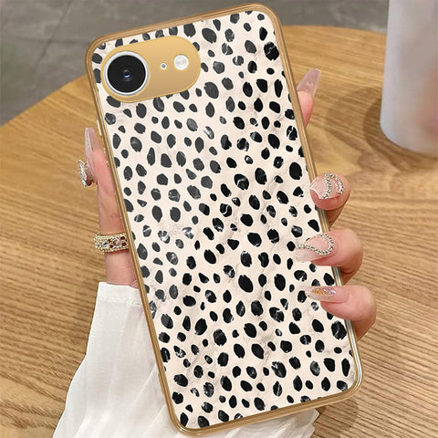 iPhone 16e - Vanilla Dream Series - HQ Premium Shine Durable Golden Electroplate Case