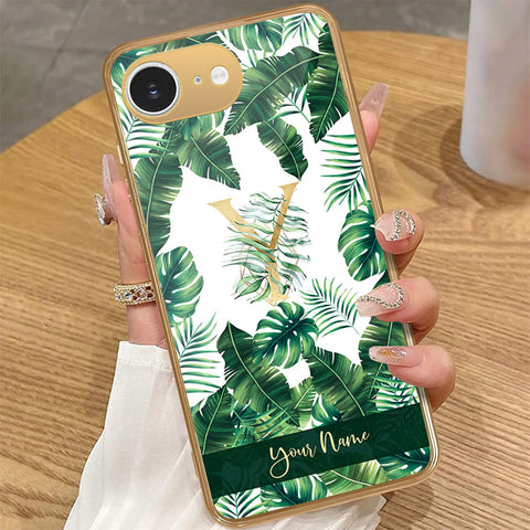 iPhone 16e - Personalized Alphabet Series - HQ Premium Shine Durable Golden Electroplate Case