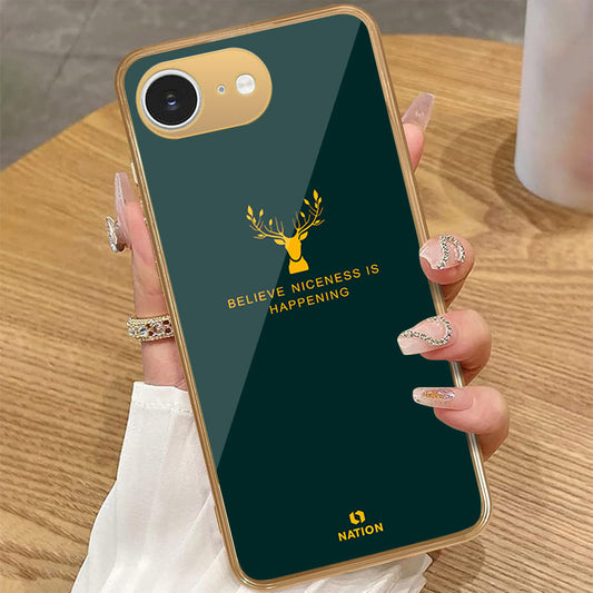 iPhone 16e - Nice Series - HQ Premium Shine Durable Golden Electroplate Case