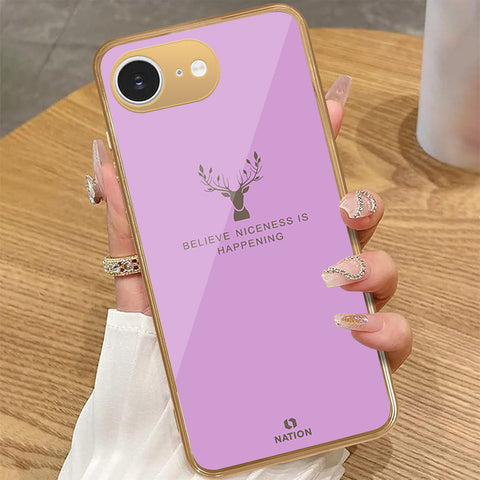 iPhone 16e - Nice Series - HQ Premium Shine Durable Golden Electroplate Case