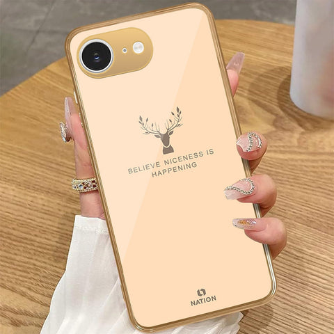 iPhone 16e - Nice Series - HQ Premium Shine Durable Golden Electroplate Case