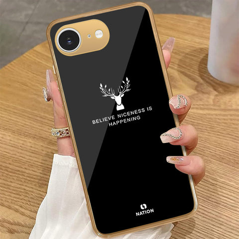 iPhone 16e - Nice Series - HQ Premium Shine Durable Golden Electroplate Case