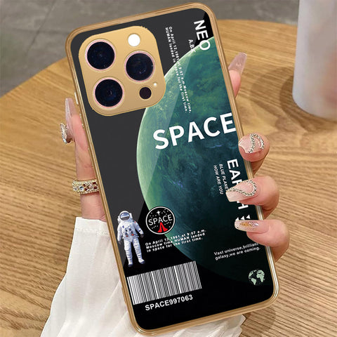 iPhone 14 Pro Max - Limitless Series - HQ Premium Shine Durable Golden Electroplate Case