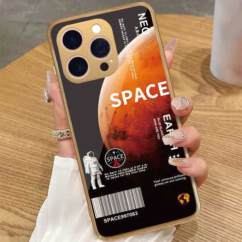 iPhone 13 Pro Max - Limitless Series - HQ Premium Shine Durable Golden Electroplate Case