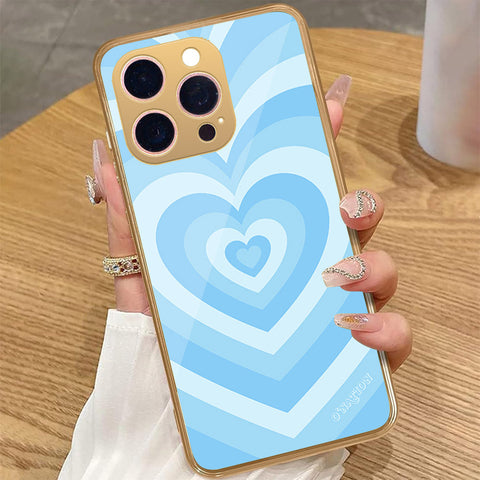 iPhone 13 Pro Max - O'Nation Heartbeat Series - HQ Premium Shine Durable Golden Electroplate Case