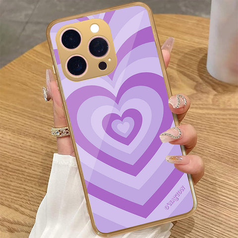 iPhone 16 Pro - O'Nation Heartbeat Series - HQ Premium Shine Durable Golden Electroplate Case