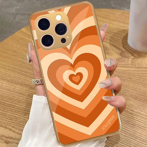 iPhone 16 Pro - O'Nation Heartbeat Series - HQ Premium Shine Durable Golden Electroplate Case