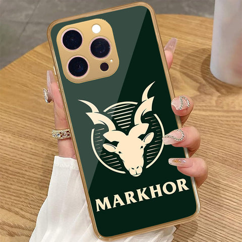 iPhone 16 Pro Max - Markhor Series - HQ Premium Shine Durable Golden Electroplate Case