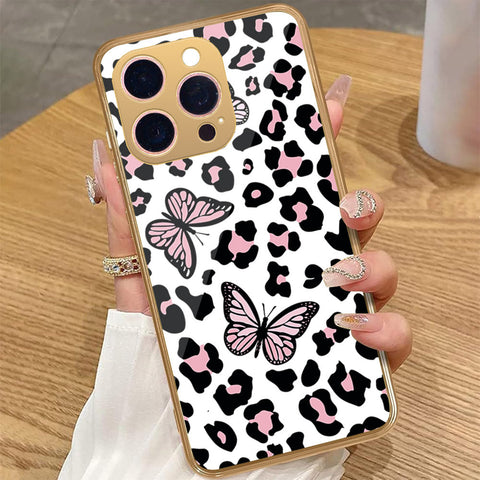 iPhone 16 Pro - Vanilla Dream Series - HQ Premium Shine Durable Golden Electroplate Case