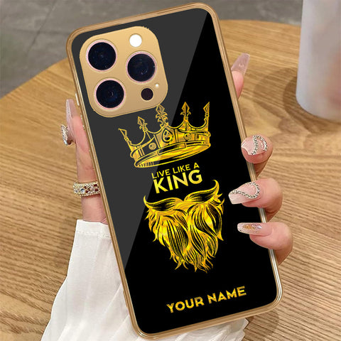 iPhone 13 Pro Max - Gold Series - HQ Premium Shine Durable Golden Electroplate Case