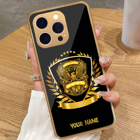 iPhone 15 Pro Max - Gold Series - HQ Premium Shine Durable Golden Electroplate Case