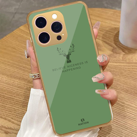 iPhone 16 Pro Max - Nice Series - HQ Premium Shine Durable Golden Electroplate Case