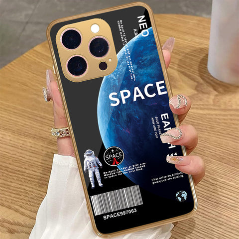 iPhone 13 Pro Max - Limitless Series - HQ Premium Shine Durable Golden Electroplate Case