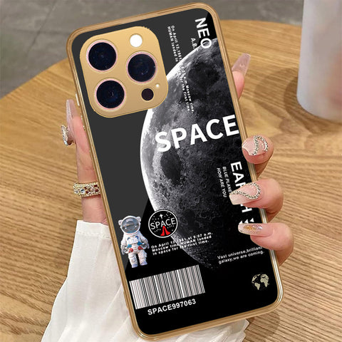 iPhone 13 Pro Max - Limitless Series - HQ Premium Shine Durable Golden Electroplate Case