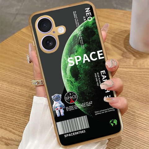 iPhone 16 - Limitless Series - HQ Premium Shine Durable Golden Electroplate Case