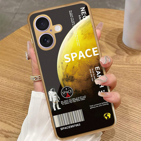 iPhone 17 - Limitless Series - HQ Premium Shine Durable Golden Electroplate Case