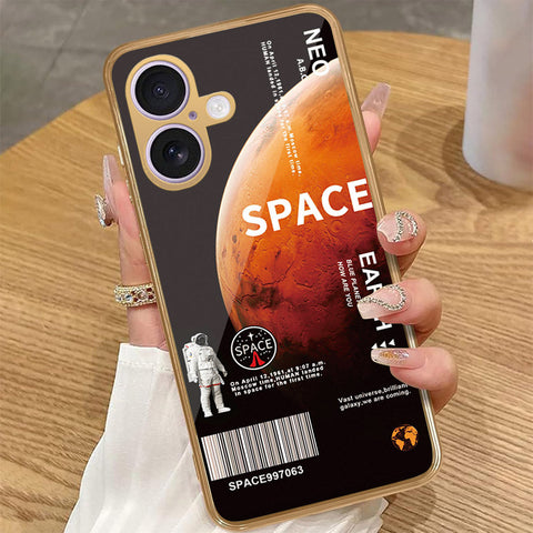 iPhone 17 - Limitless Series - HQ Premium Shine Durable Golden Electroplate Case