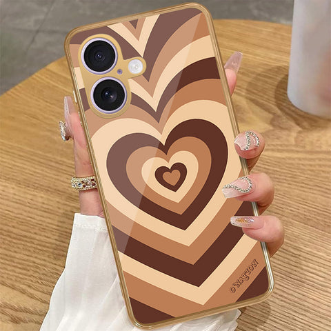 iPhone 16 - O'Nation Heartbeat Series - HQ Premium Shine Durable Golden Electroplate Case