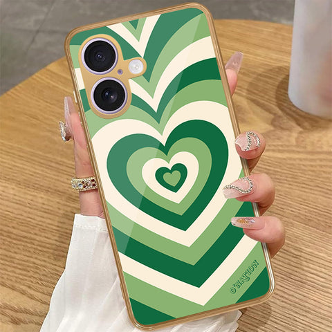 iPhone 16 Plus - O'Nation Heartbeat Series - HQ Premium Shine Durable Golden Electroplate Case