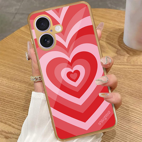 iPhone 16 - O'Nation Heartbeat Series - HQ Premium Shine Durable Golden Electroplate Case